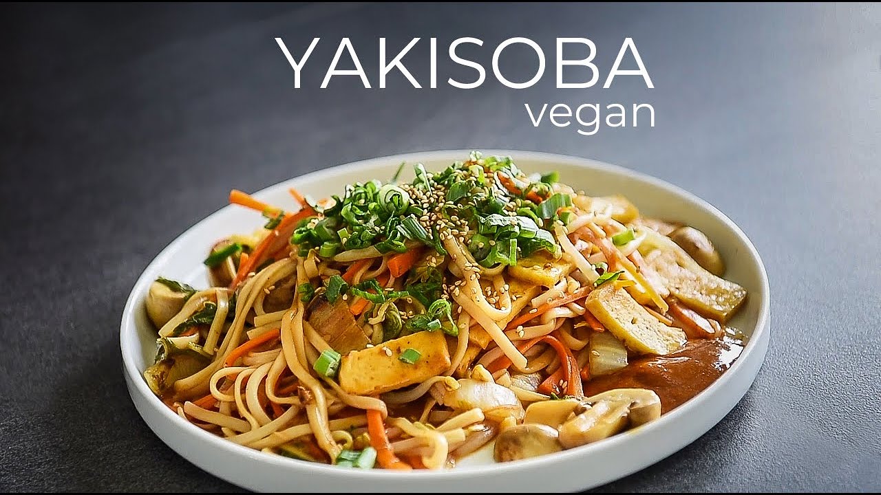 Vegetarian Yakisoba Noodles Recipe TO MAKE TODAY!