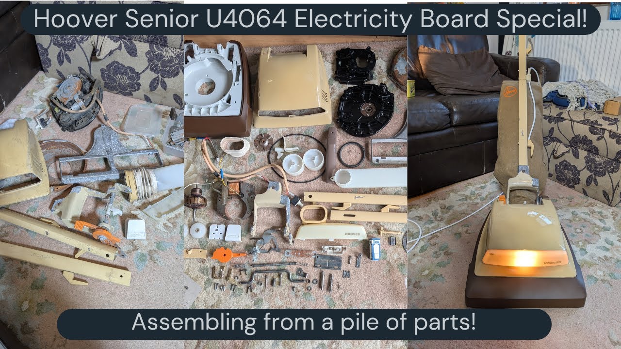 Electricity Board Special Hoover U4064 - Let's assemble the jigsaw!