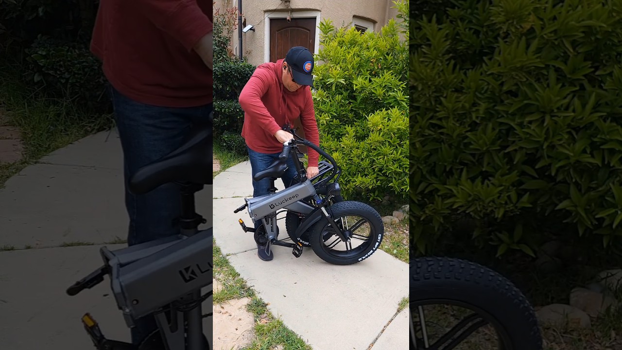 Luckeep X1 Folding Electric Bike #electricbike