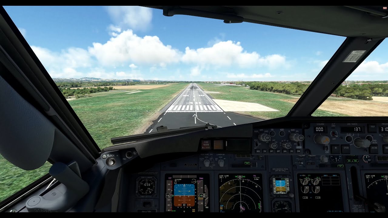 [ Forl&igrave;, Italy ] [ LANDING ] [ B738 ] [ 4K ] [ Forl&igrave; International Airport LIPK ] [ MSFS2020 ]