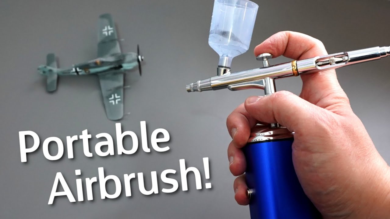 A Portable Airbrush & Compressor Kit for LESS than £100!  Portable Airbrush Review