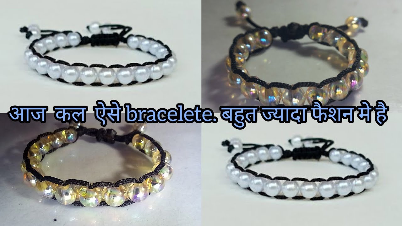 Easy bracelet for black thread 