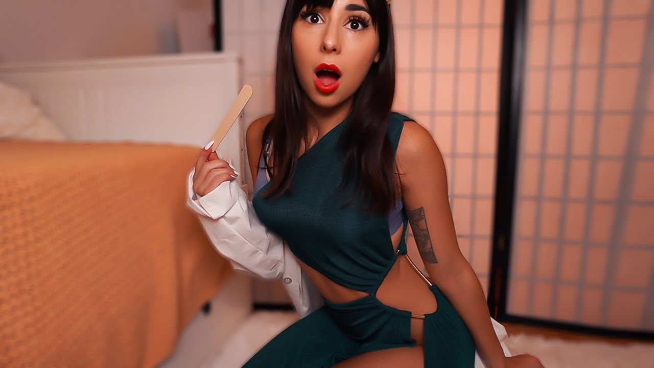 ASMR INAPPROPRIATE DOCTOR EXAM AT A PARTY (ur drunk) 🤪🍾 medical rolepaly, ear & cranial nerve