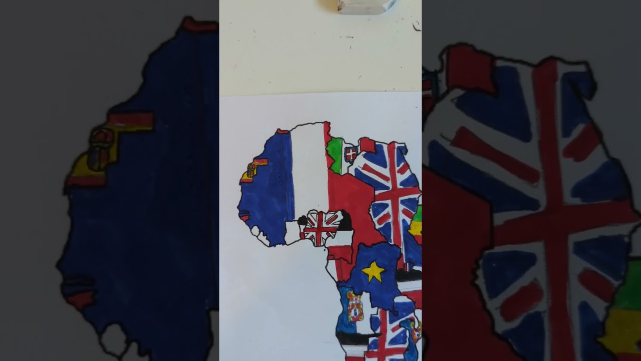 Map of Africa 1900 - British Nigeria #country #flag #geography #history #1900 #africa #nigeria