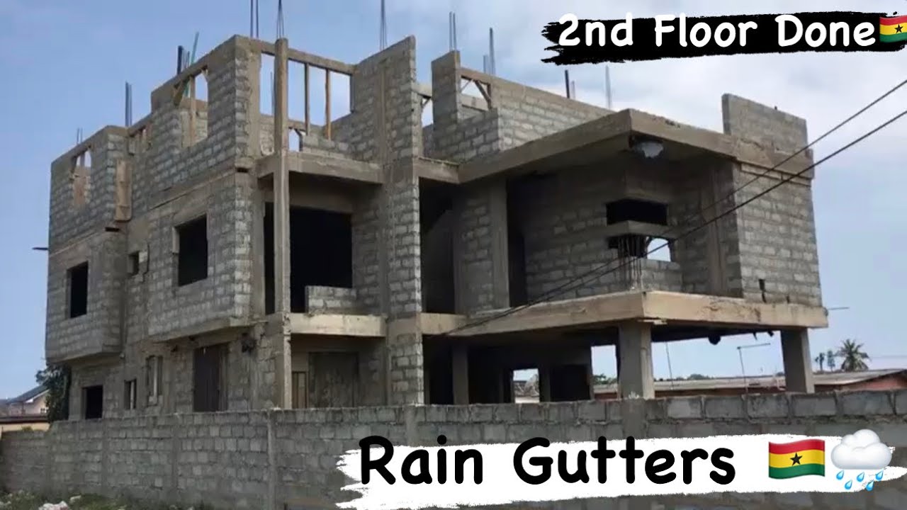 BUILDING IN GHANA🇬🇭 2nd Floor Done 🤩🔥in 3 days.. #buildinginghana #ghana #build  #apartment