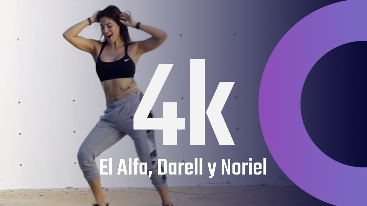 4K - El Alfa, Noriel, Darrel | Coreografía Oficial Dance Workout | DNZ Workout | DNZ Studio