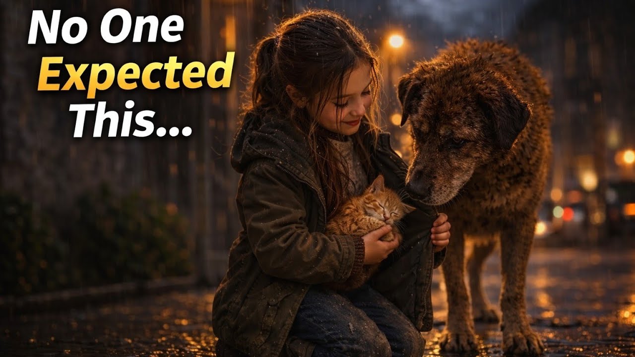 The Dog Who Protected a Tiny Kitten