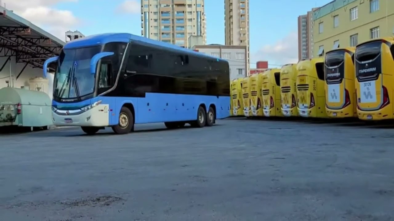 ATENÇÃO - Eu Pedi Autorização - Marcopolo Paradiso G8 1200 NA GARAGEM DA SUZANTUR ITAPEMIRIM