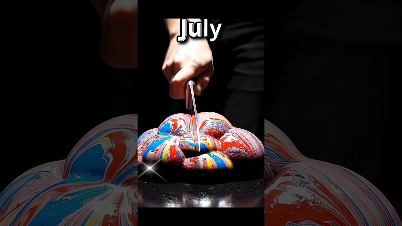 Your Birth Month is Your Cloud  AI Cloud Cutting ASMR #asmr #relaxing #aiasmr #clouds #cloud