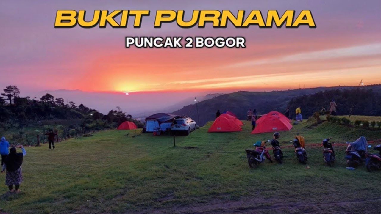 CAMPING PINGGIR JALAN⁉️ TAMAN BUKIT PURNAMA CAMP GROUND DI PUNCAK 2 BOGOR