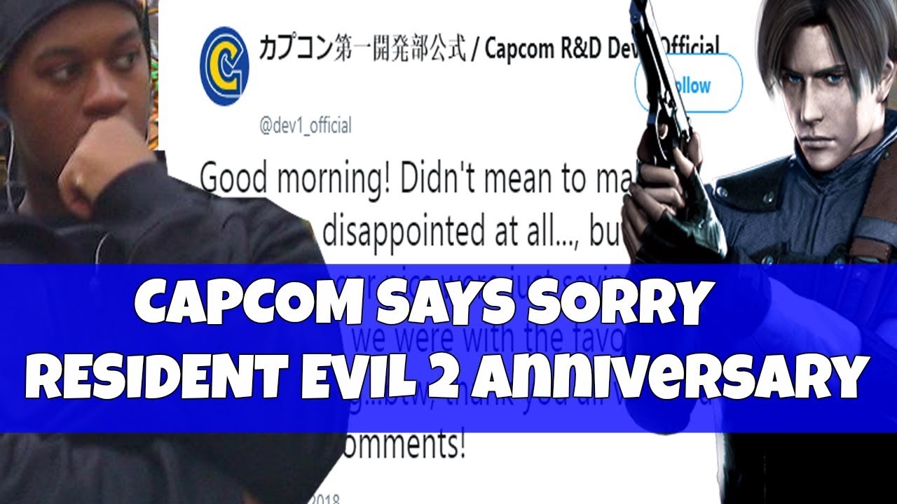 Re 2 Remake News- Capcom's apology and LEAKS! Resident Evil 2 anniversary