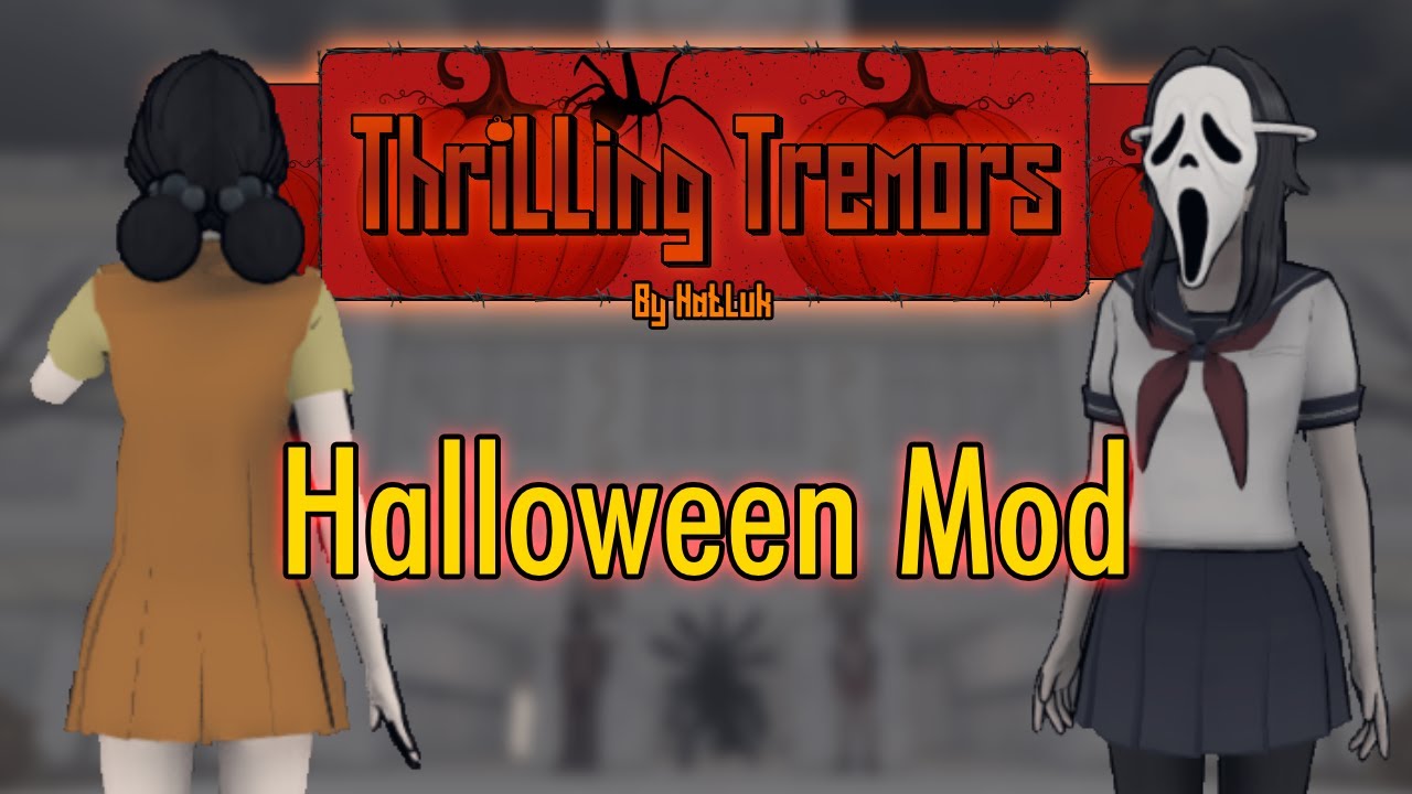 Thrilling Tremors Halloween Mod BIG UPDATE | Yandere Simulator Mod + DL