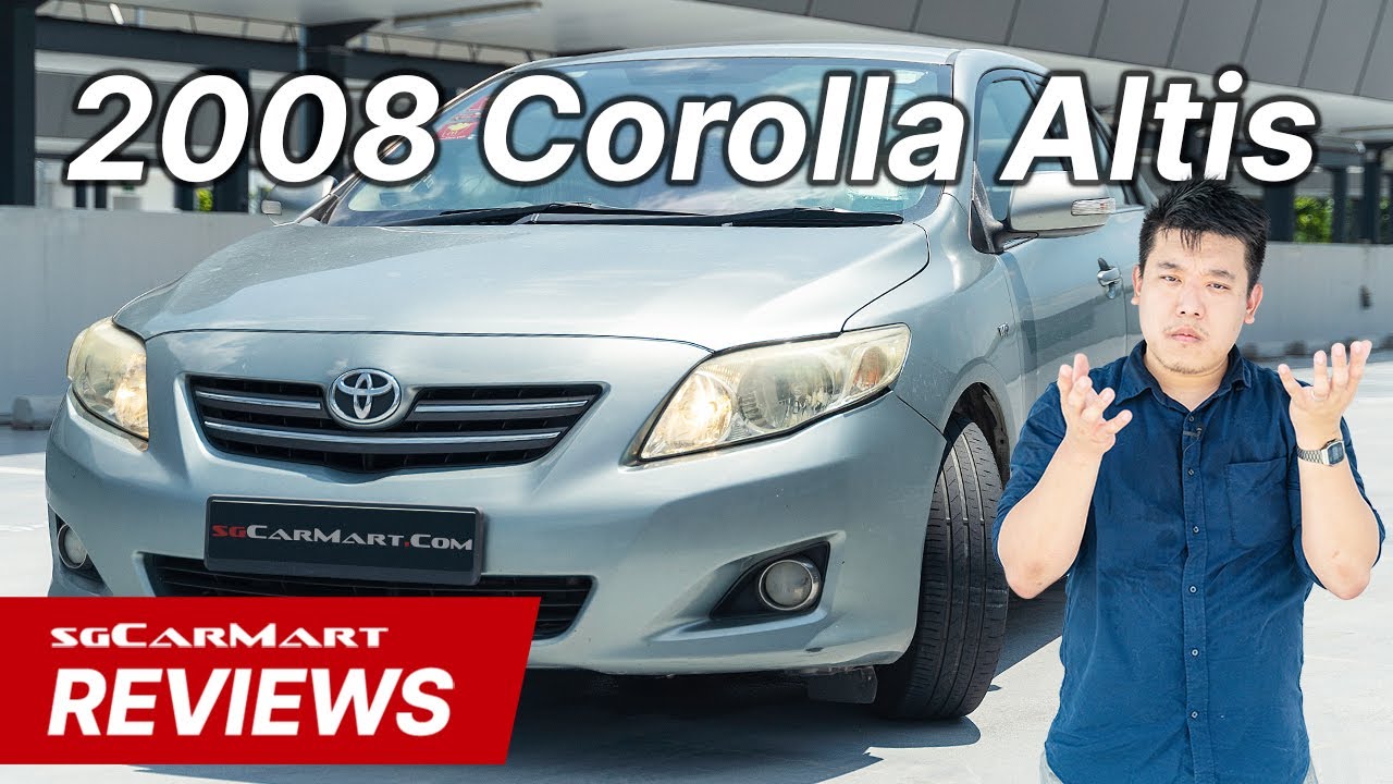 Подержанная Toyota Corolla Altis 1.6 VVT-i 2008 года | Отзывы sgCarMart