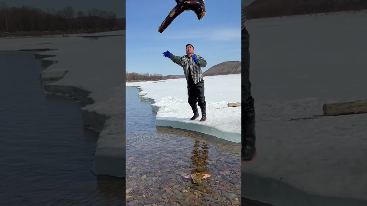 Wędkowanie w Mohe na p&oacute;łnocnym wschodzie🎣Radość wędkowania na świeżym powietrzu🐟Doświadczenie węd...
