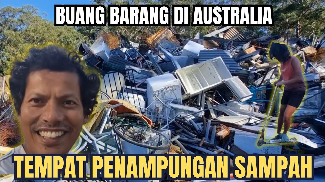 Kali ini kita Buang-Buang Barang Bareng Damai Dan Cahaya