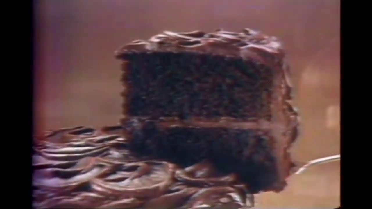 Реклама смеси для торта Betty Crocker 1978 года