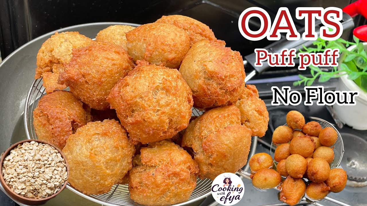 I DISCOVERED A NEW WAY TO MAKE THE HEALTHIEST OATS PUFF PUFF RECIPE |💯 OATS PUFF PUFF/ BOFLOT RECIPE
