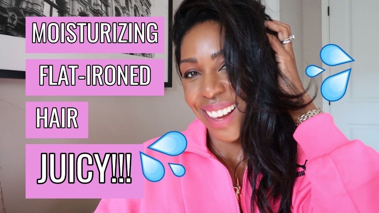HIGHLY Requested: How To Moisturize Flat-Ironed Relaxed Hair | Style Domination by Dominique Baker