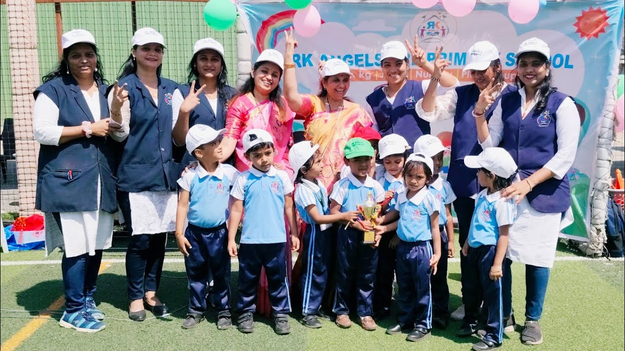 @Annual Sports Day Celebration by R K Angel's Pre-Primary School 🏫