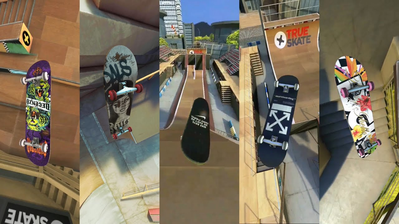 COMPILADO MELHORES MITAGENS NO TRUE SKATE!!! #1 - 2021