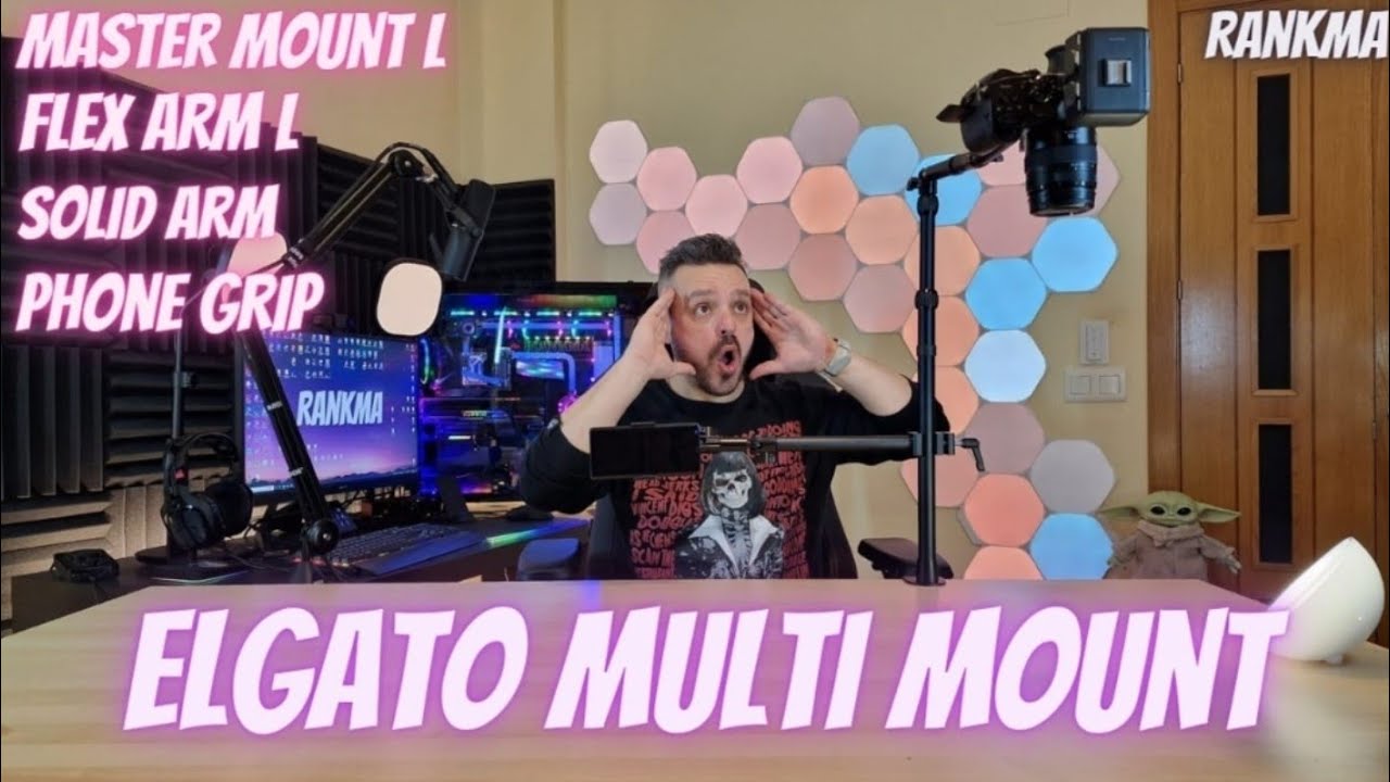 ElGato Multi Mount. Las mejores Barras/Trípodes y soportes para Unboxings!! (Essential y Accesories)