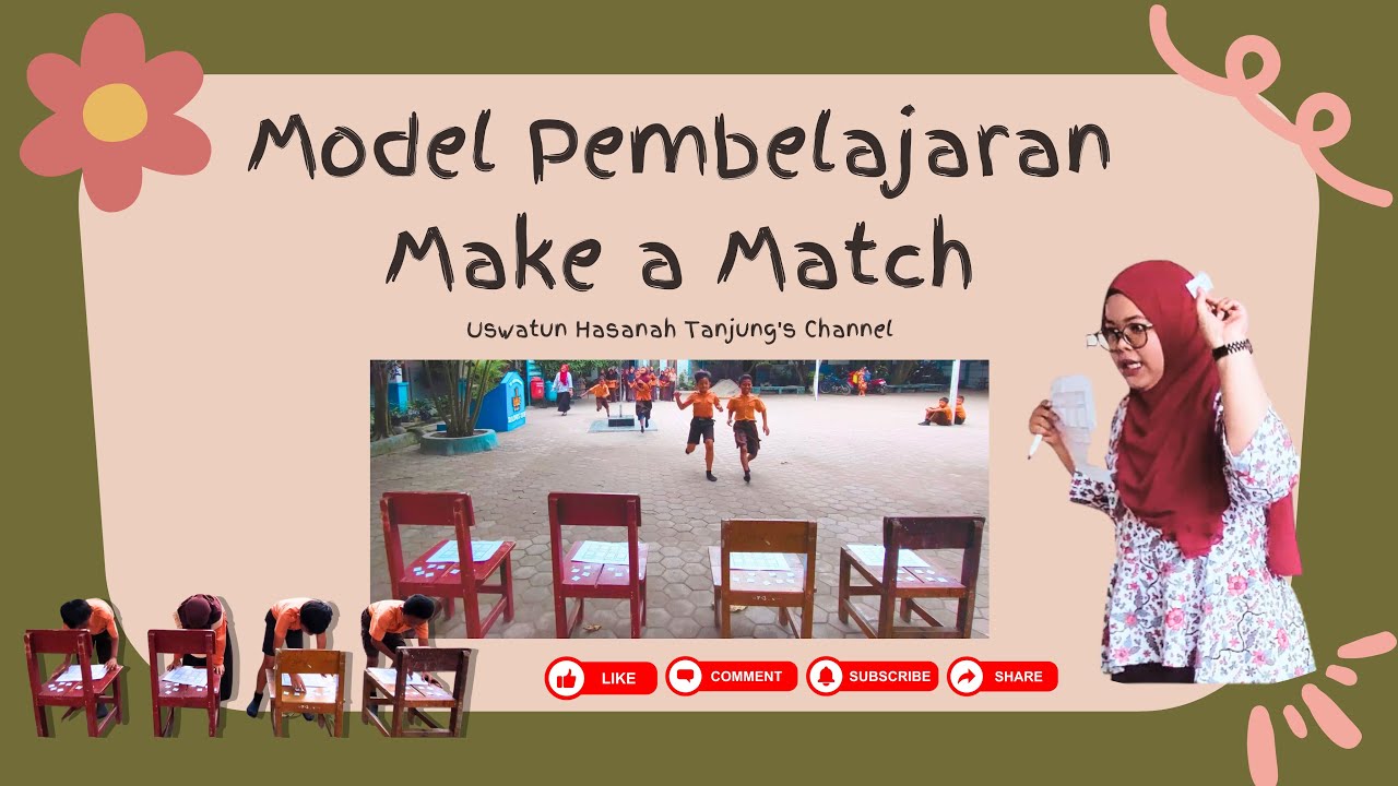 Model Pembelajaran Kooperatif | Model Pembelajaran Make a Match | Belajar Sambil Bermain | Kelas V