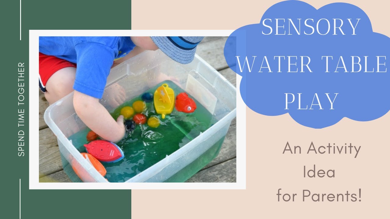 Ideas for Parents: Sensory Water-Table Play