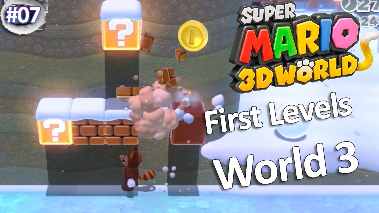 🎮 Super Mario 3D World | World 3 - First Levels