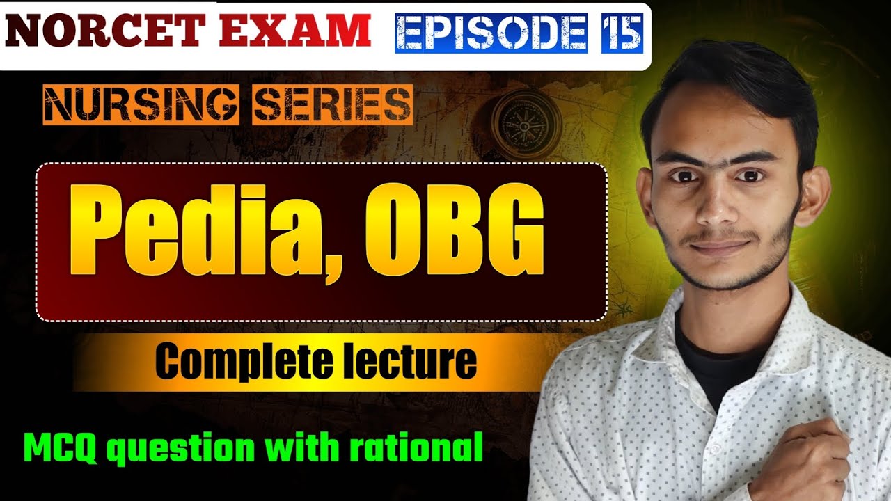 Nursing Series Episode #15 🔥 | Nursing series most imp questions ⁉️ | NORCET & All Nursing Exam #obg