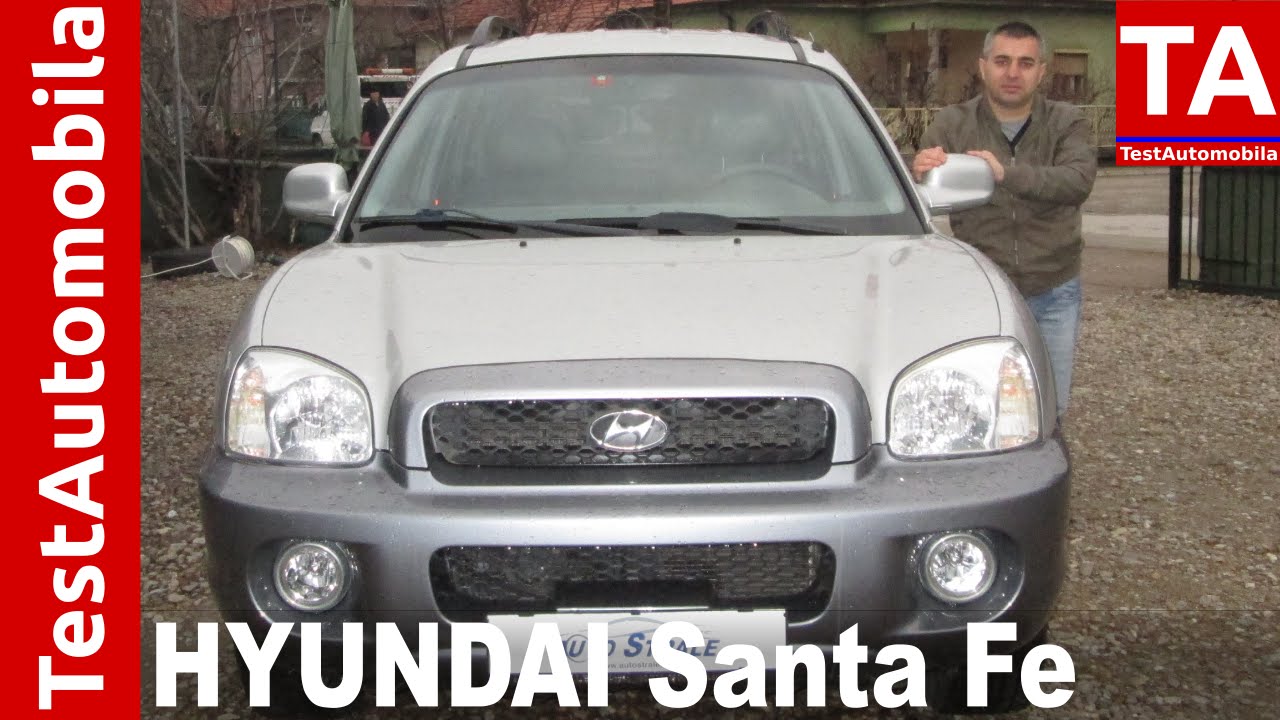 HYUNDAI Santa Fe 2.0 Diesel TEST - 2003