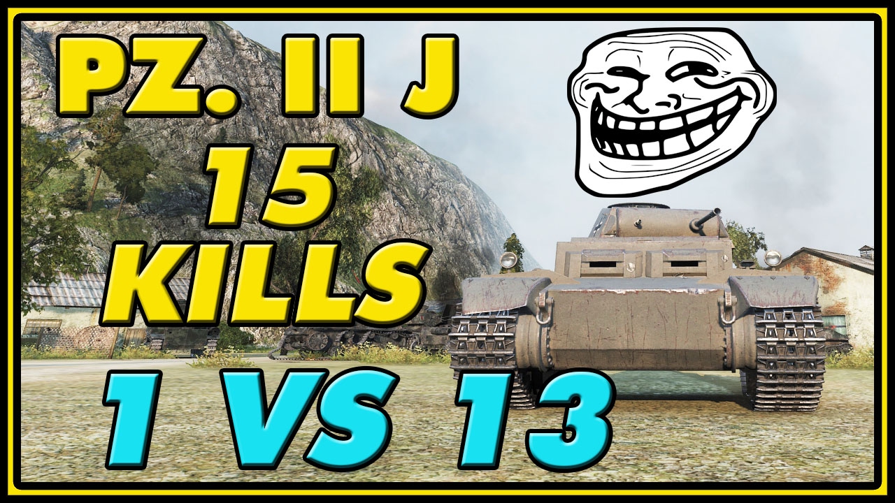 World of Tanks | Pz. II Ausf. J - 15 KILLS - 2.1K Damage