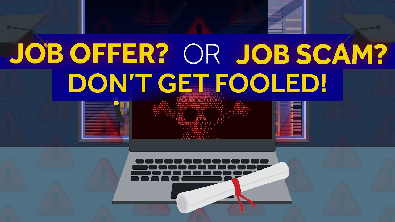 Job scam warning for new grads | The red flags to watch for