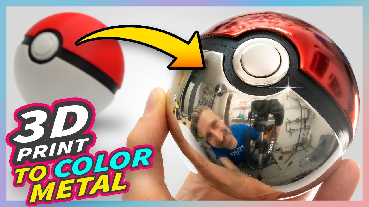 Electroplating 3D Prints |  Color Metal