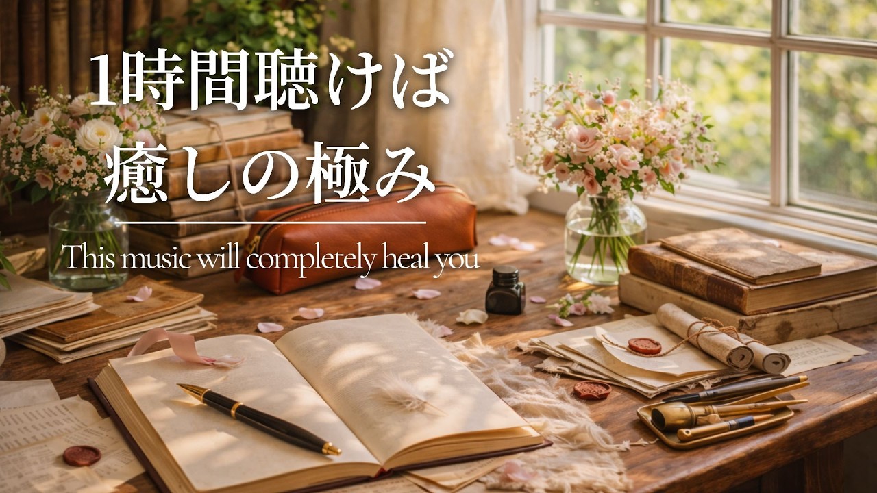 作業用BGM｜勉強用BGM 1時間 – 静かなピアノとリラックス音楽