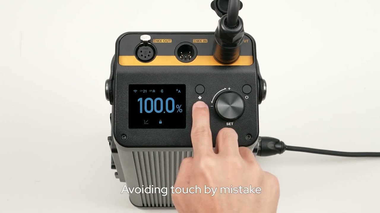 Godox Knowled Series | Knowled #M600D Daylight LED light & Fresnel Lens #FLS10 | Operation Tutorial