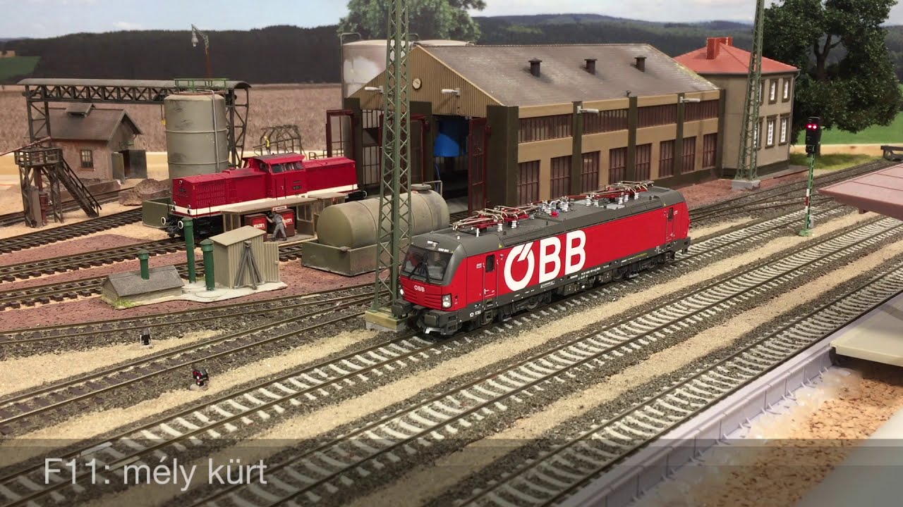 Vectron hangunk első próbája.