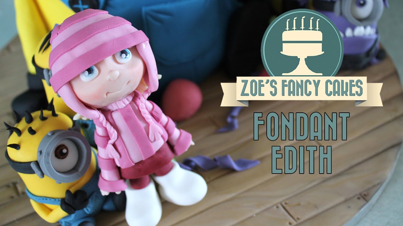 Despicable me Edith model: How to make an Edith model fimo clay modelling paste tutorial