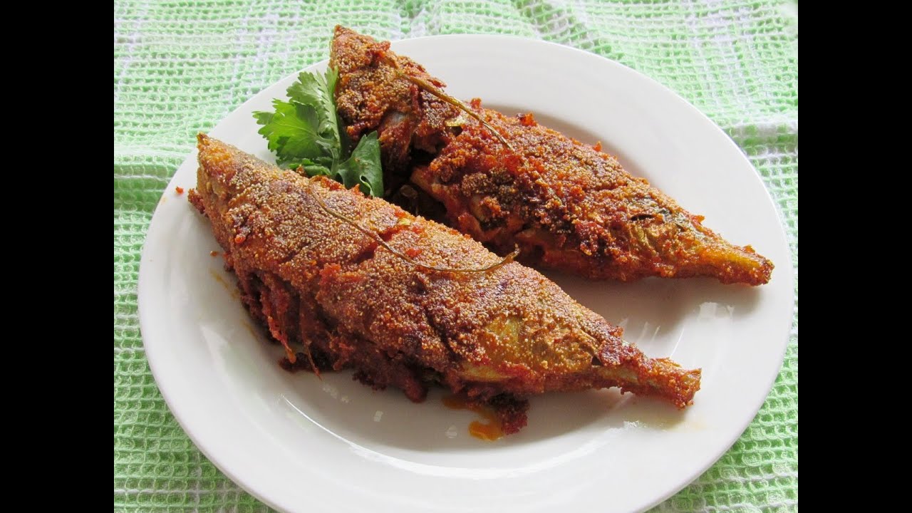 Rava Fish Fry | Mangalore Style Fish Fry | Bangade (Bangada) Fry | Nisa Homey
