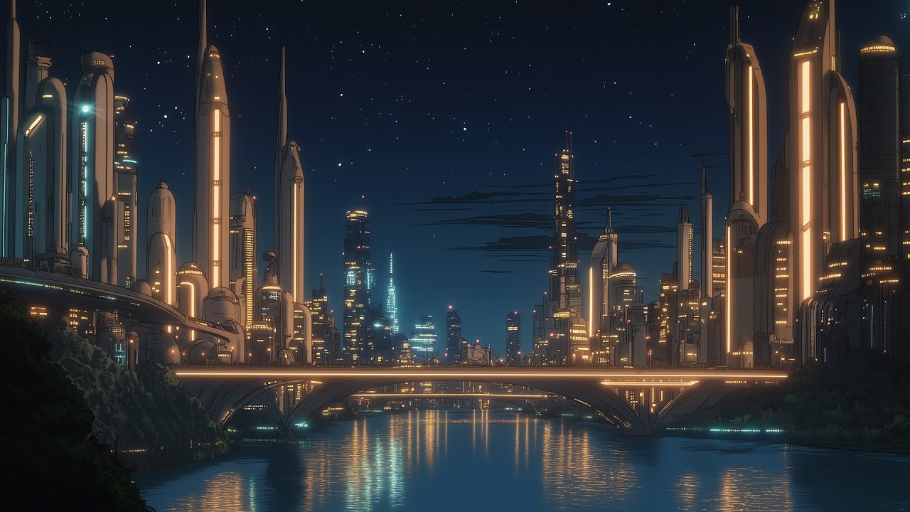 It's 2283. You’re Night-Strolling in a Future City