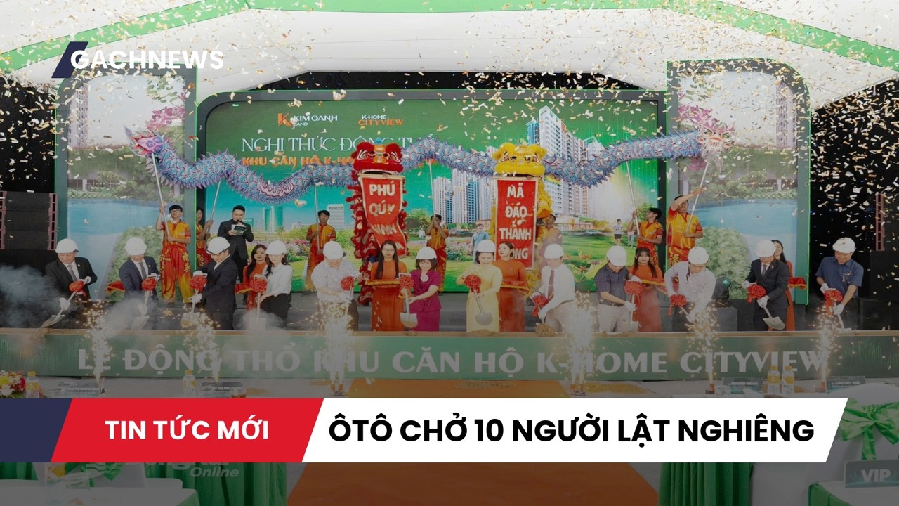 ÔTÔ CHỞ 10 NGƯỜI LẬT TRÊN QUỐC LỘ 19: Mưa, hai hành khách nhập viện