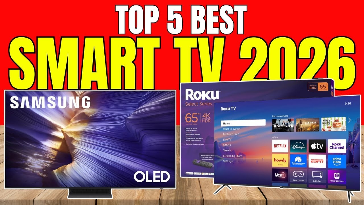 Best Smart TV 2026 | QLED, OLED, Mini-LED 4K TVs Ranked & Reviewed