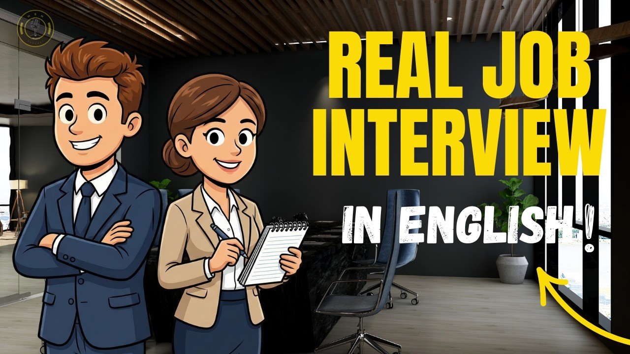 Job Interview Simulation in English | Podcast To Learn English!