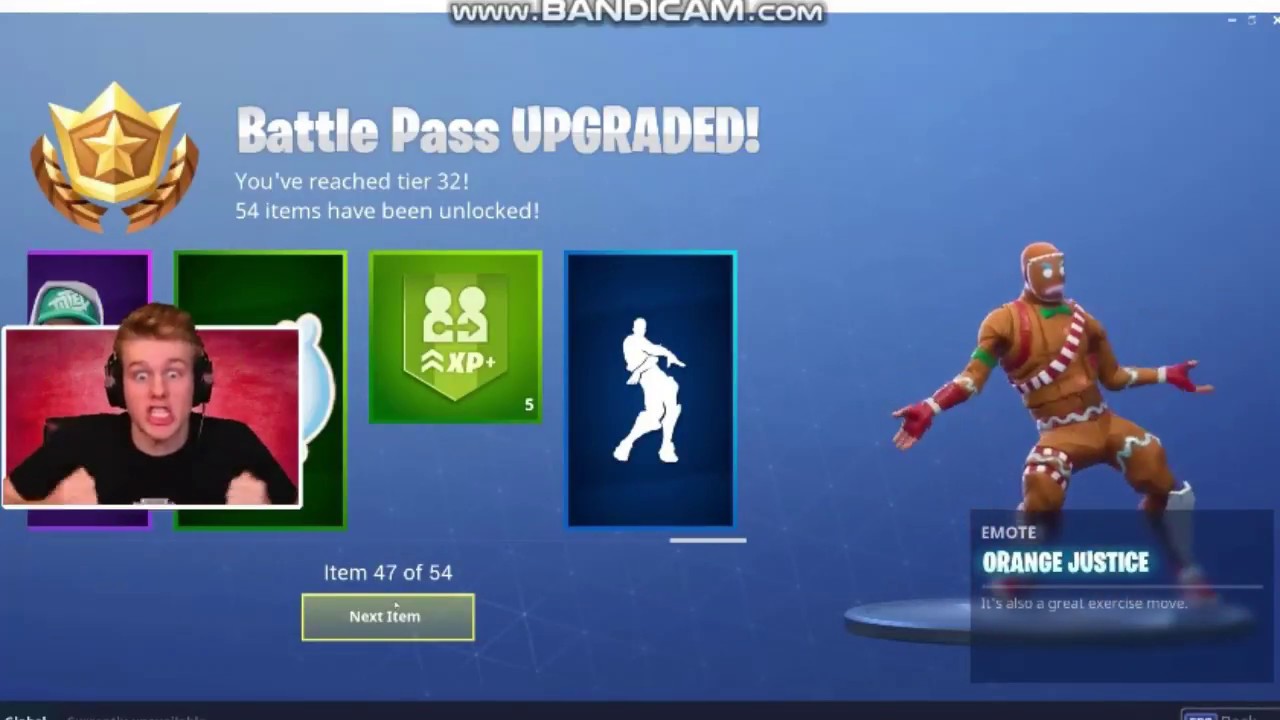 Lachlan reacting to Orange Justice in Fortnite for the first time