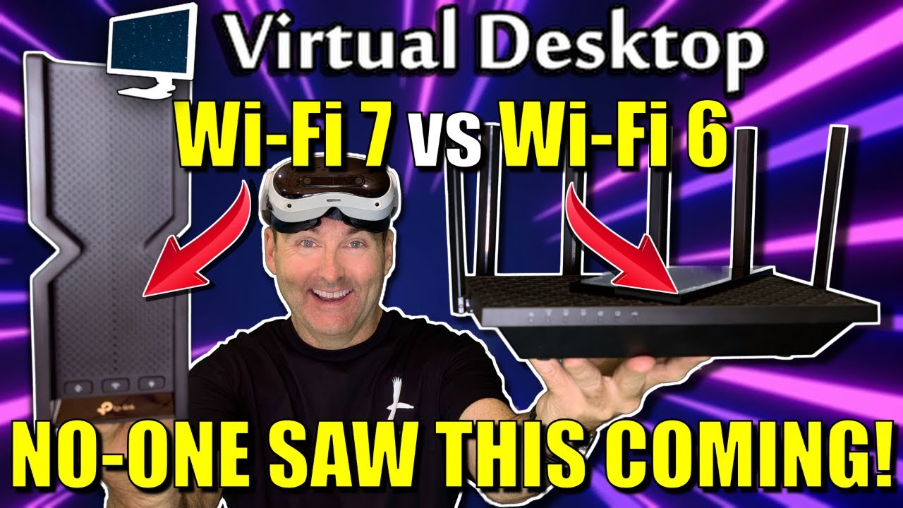 No-One Saw THIS Coming - Wi-Fi 6 Vs Wi-Fi7 Virtual Desktop