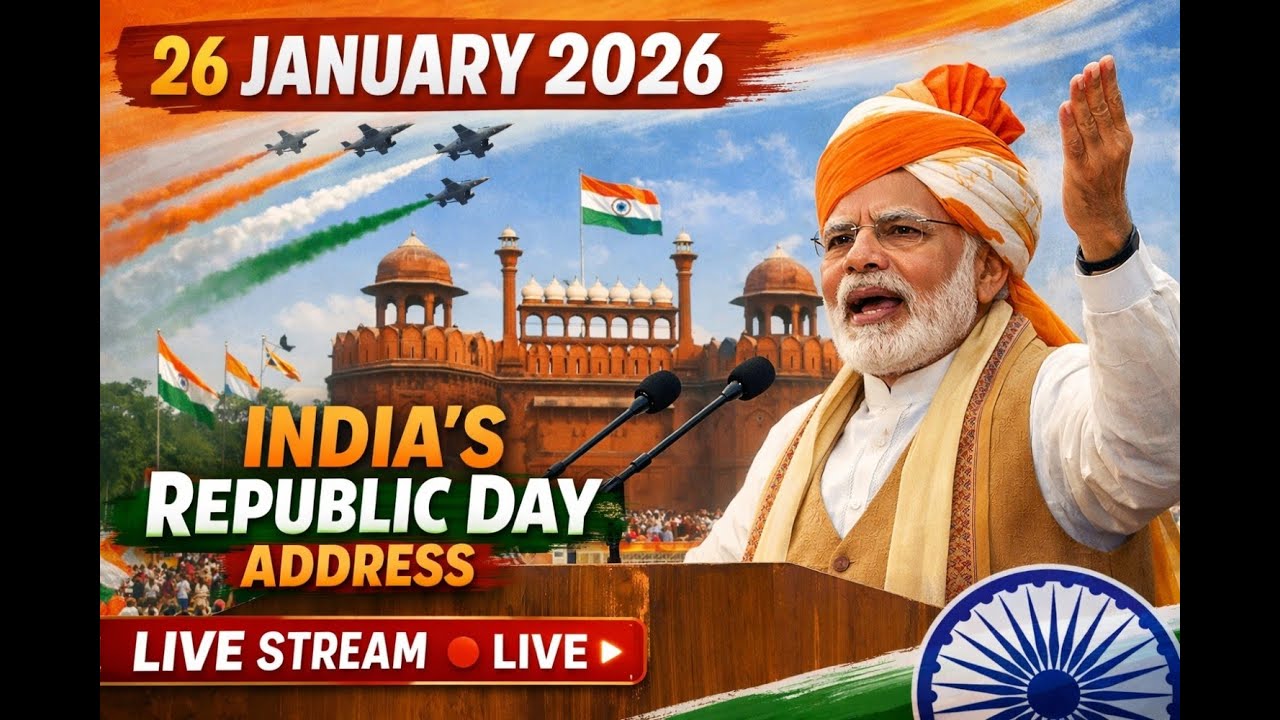 26 January 2026 direct live from narendra modi sir