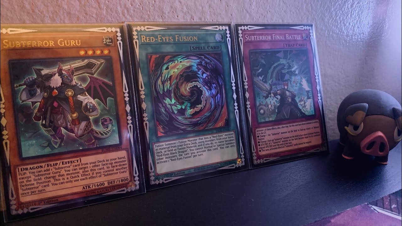 Subterror Dragoon 1st Place Deck Profile November 2023
