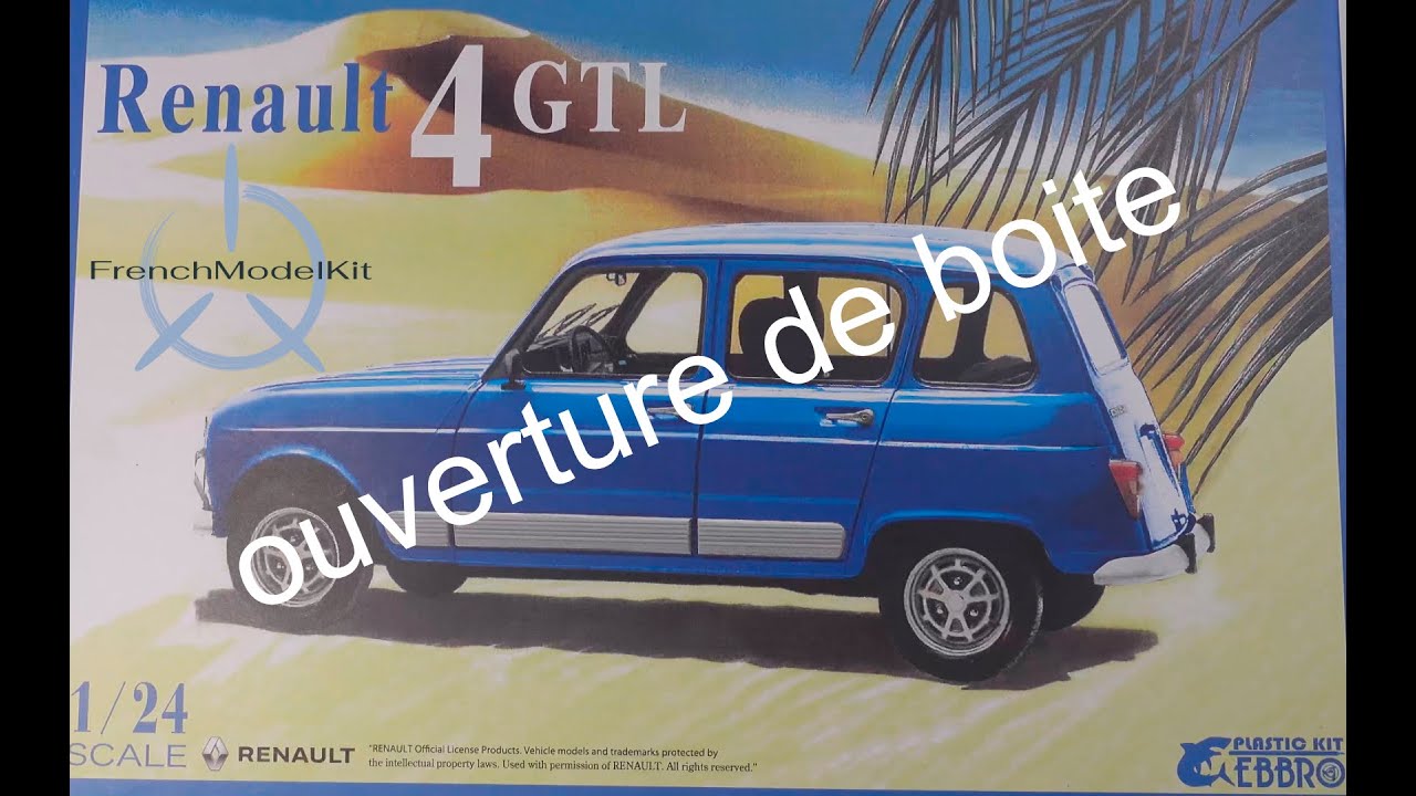Ouverture de boite : 4L GTL EBBRO