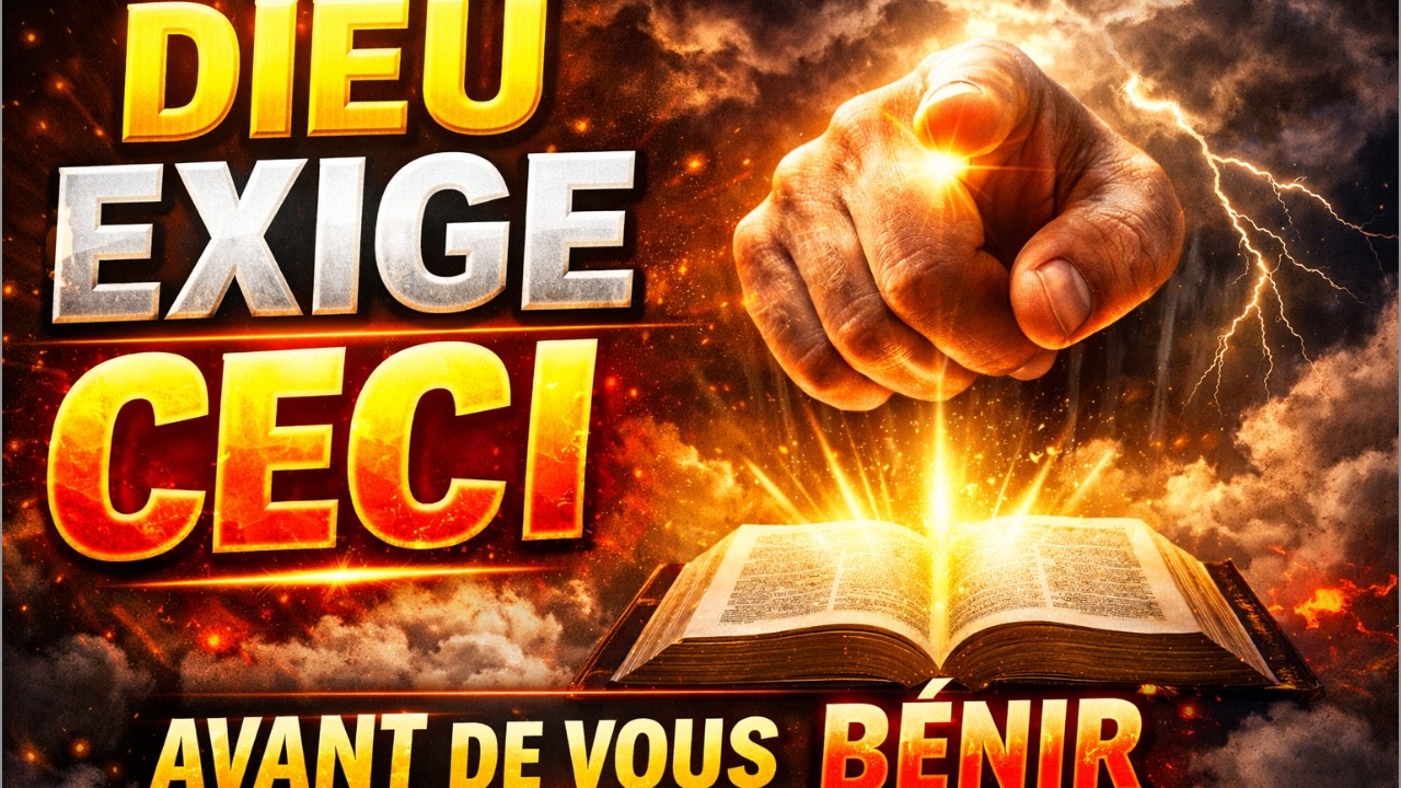 DIEU EXIGE CECI AVANT DE VOUS BÉNIR | MESSAGE PUISSANT DE DIEU