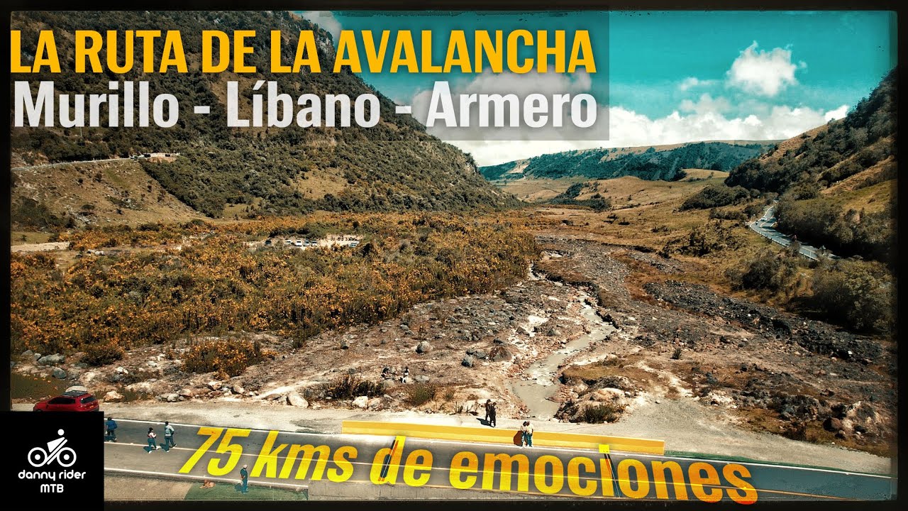 Ruta en Bicicleta de Murillo hasta Armero. La ruta de la Avalancha.