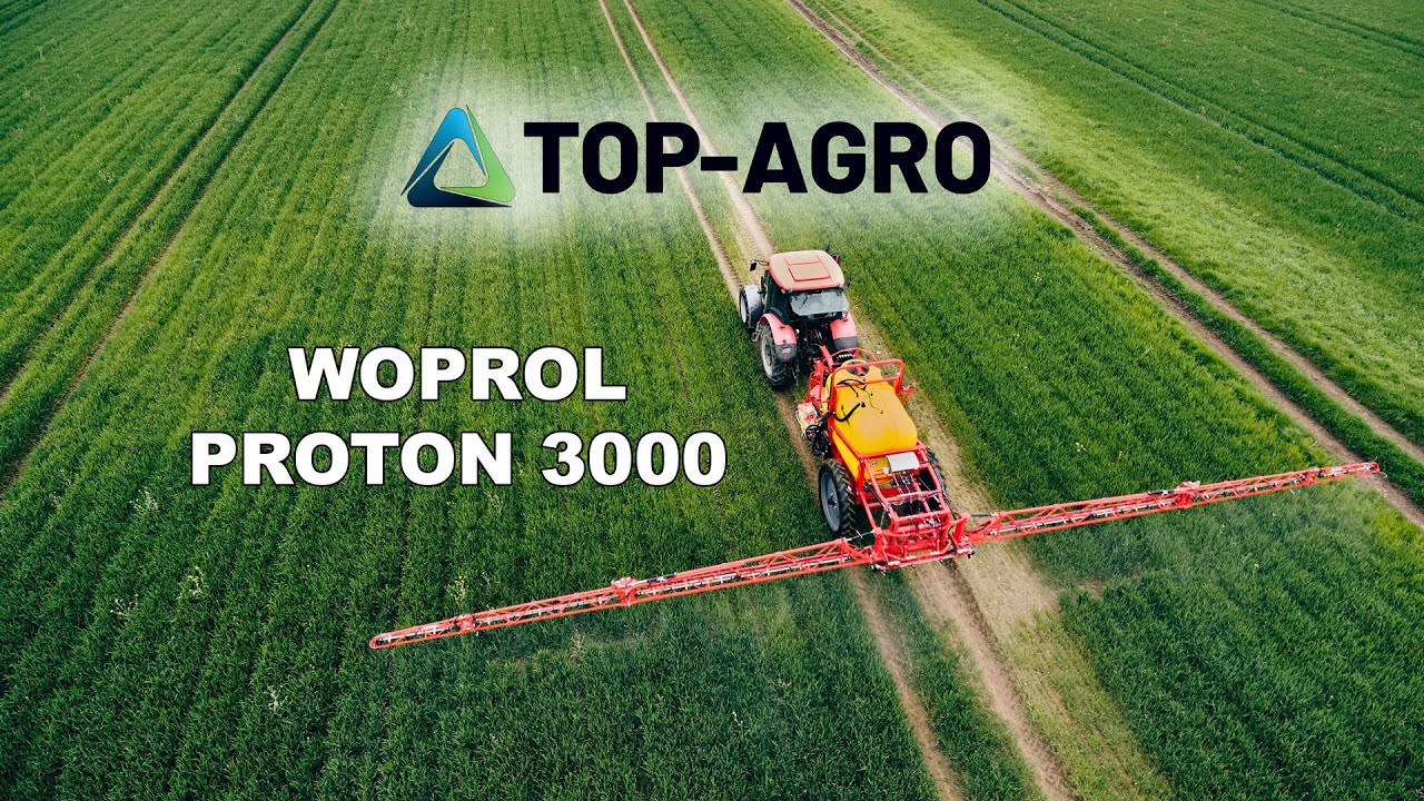 Opryskiwacz Woprol Proton 3000l - Pierwsze uruchomienie | Top-Agro